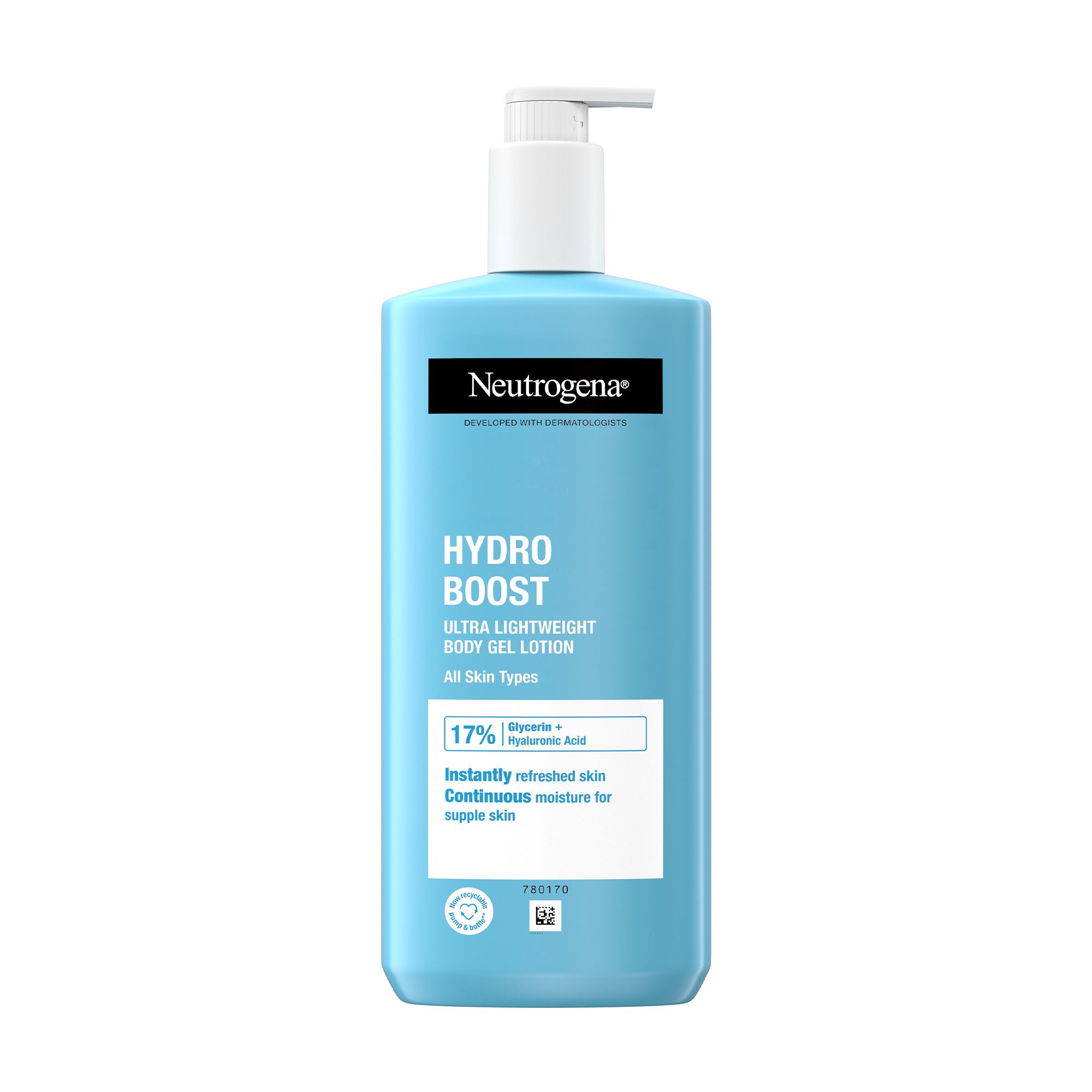 Уцінка! Ультралегкий гель-лосьйон для тіла Neutrogena Hydro Boost Ultra Lightweight Body Gel Lotion для всіх типів шкіри, 400 мл